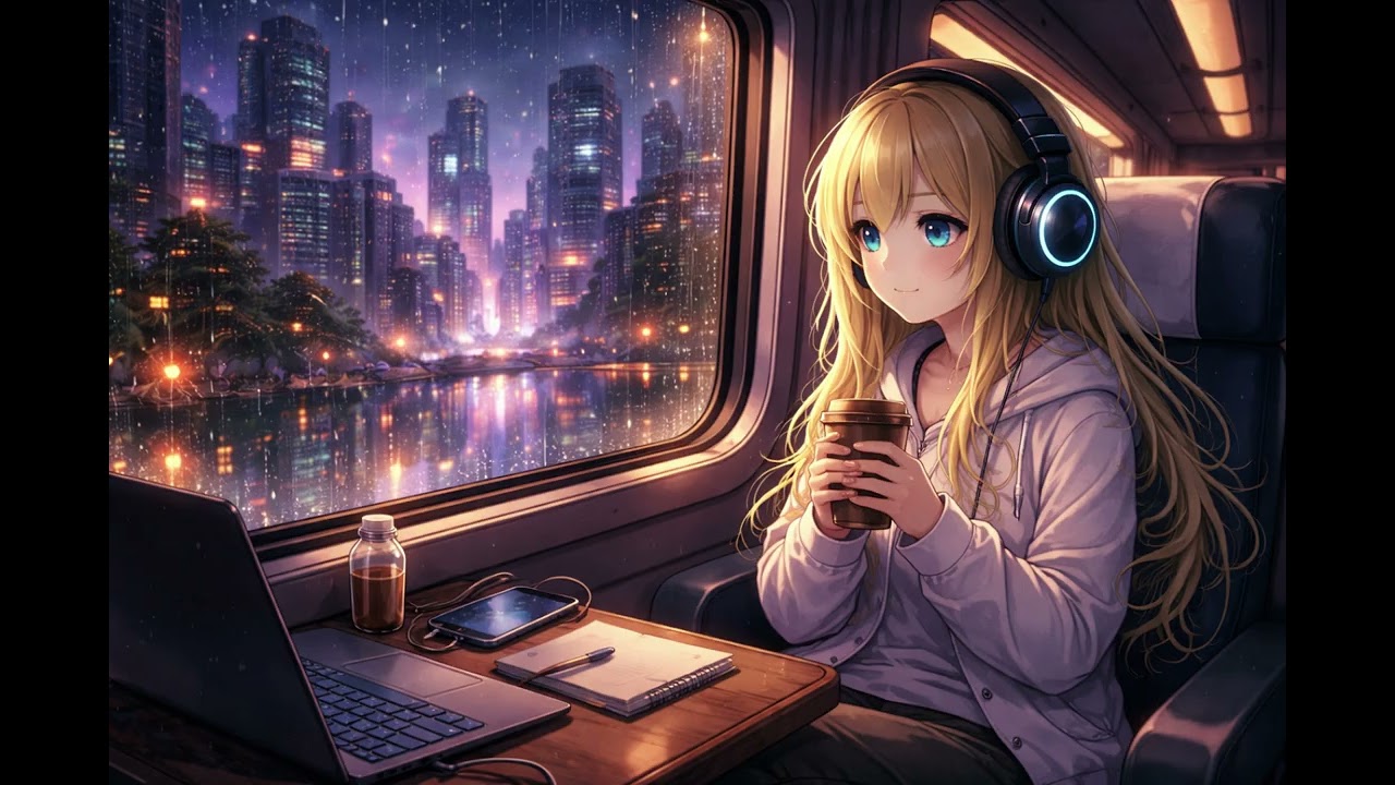 Rainy Night Train – Deep Focus LoFi Mix