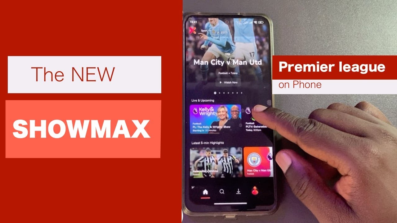The new Showmax review: English premier league on your phone
