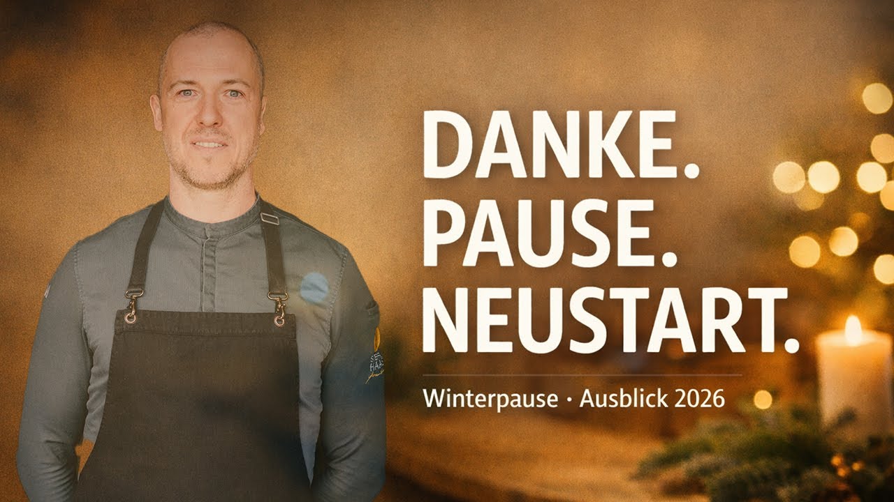 Warum ich jetzt Pause mache – und was 2026 kommt