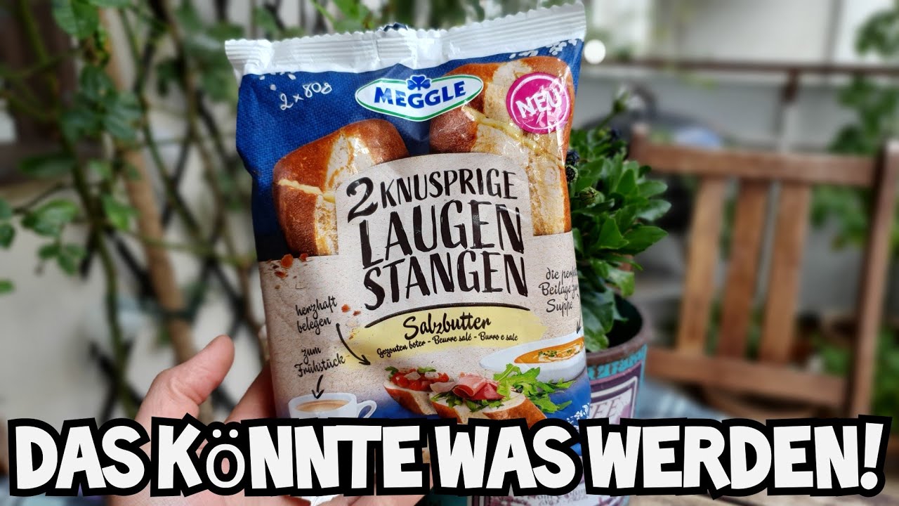 Meggle Laugenstangen mit SALZBUTTER | Ich bin gespannt! | FoodLoaf