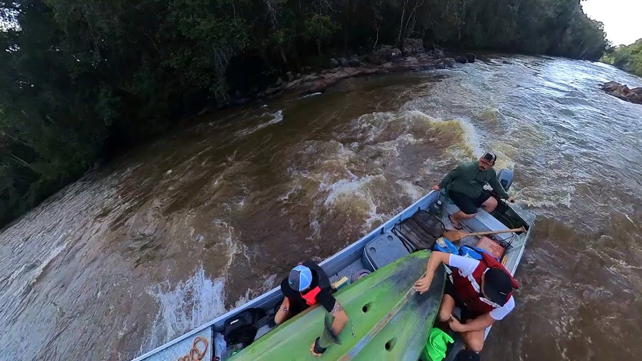 A PESCARIA MAIS PERIGOSA DA MINHA VIDA! O Riozinho estava Violento - Pescaria em Roraima