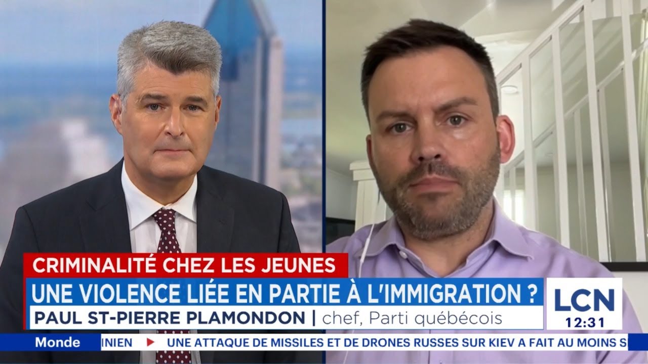Criminalité chez les jeunes au Québec - entrevue avec Paul St-Pierre Plamondon