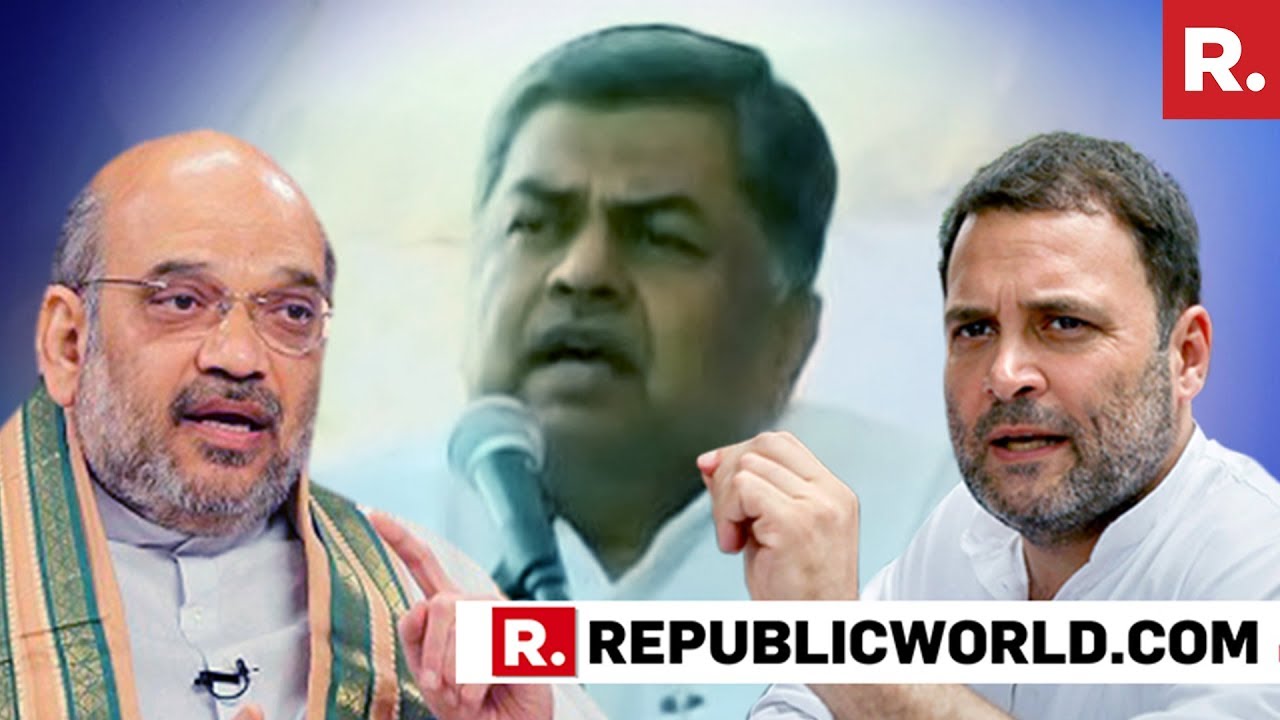 Top Congress MP Launches Disgusting 'Suwar Ka Zukham' Attack On BJP President Amit Shah