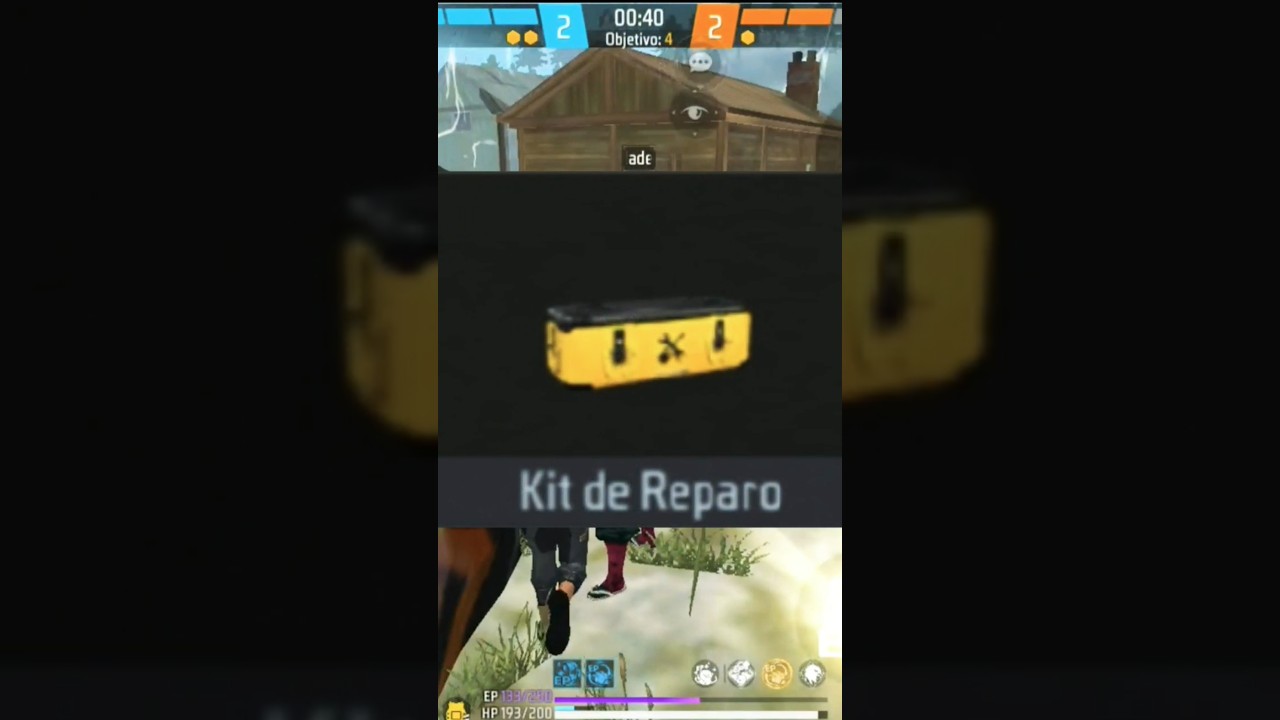 COMO USAR KIT DE REPARO R&Aacute;PIDO #music #freefire #zueira #SHORTS #garenafreefire #tutorial