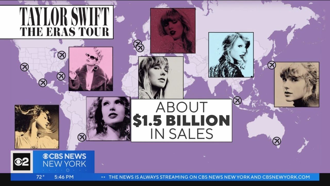 Taylor Swift's Eras Tour expected to become highest grossing tour ever