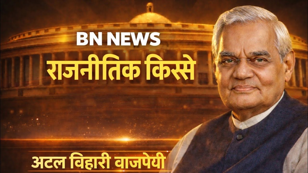 राजनीतिक किस्से) अबकी बारी अटल बिहारी साधारण व्यक्तित्व पूर्व प्रधानमंत्री( अटल बिहारी वाजपेयी जी )