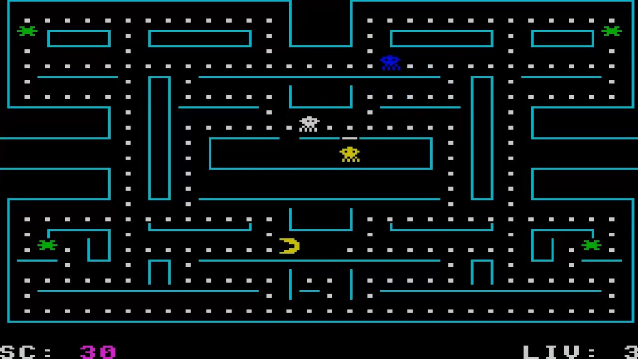 SINCLAIR ZX SPECTRUM Ascipac v1 0 ASCI PAC ASCII PAC 2026 Fitosoft PACMAN CLONE PAC MAN UGBasic UG B