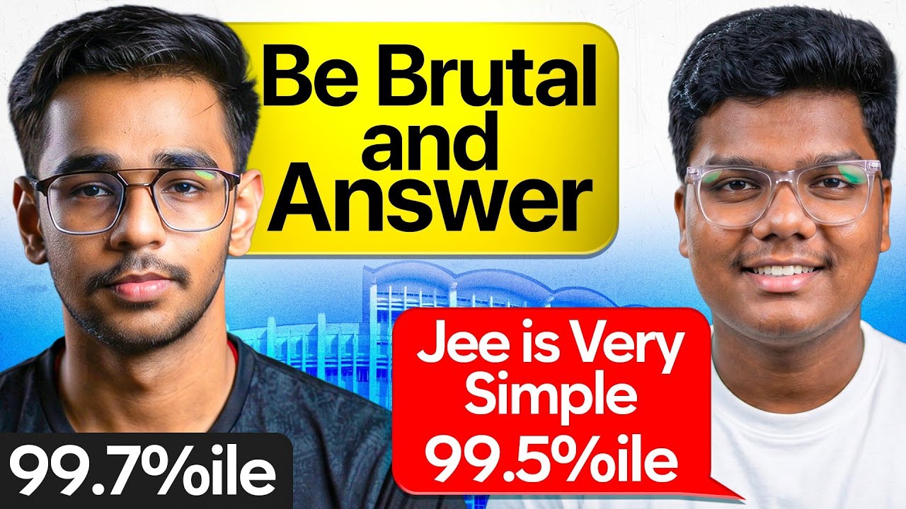 The Brutal Reality of JEE: What It Really Takes to Score 99.5%ile