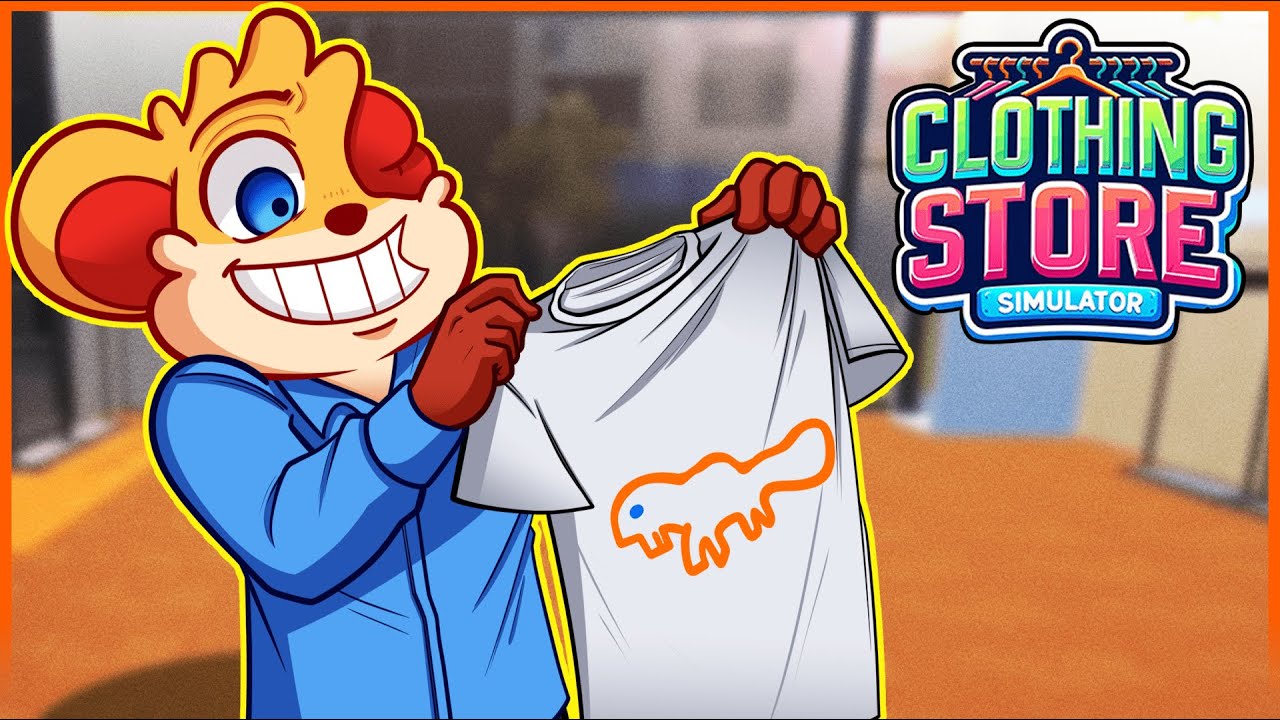 COME VISIT MY *NEW* MERCH STORE!!!! [CLOTHING STORE SIMULATOR] EP.1
