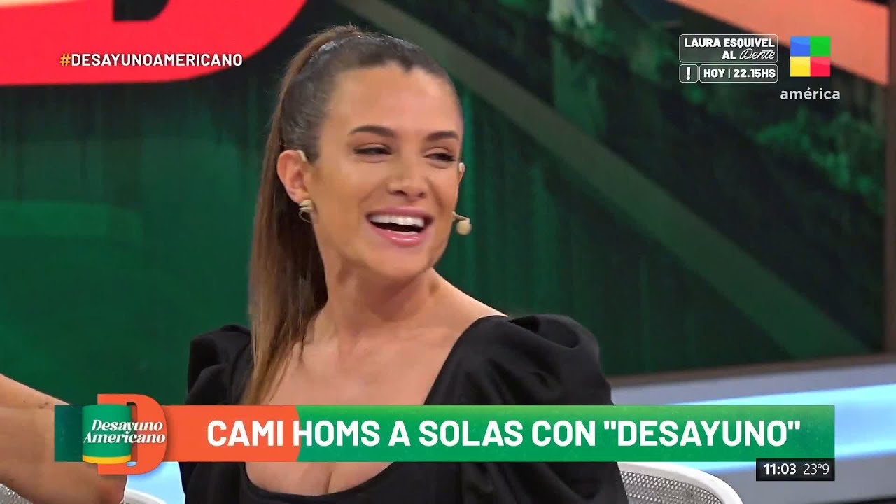 Cami Homs en Desayuno Americano: 