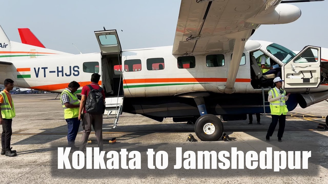 Affordable Private Jet Experience | Kolkata to Jamshedpur in a Small Aircraft