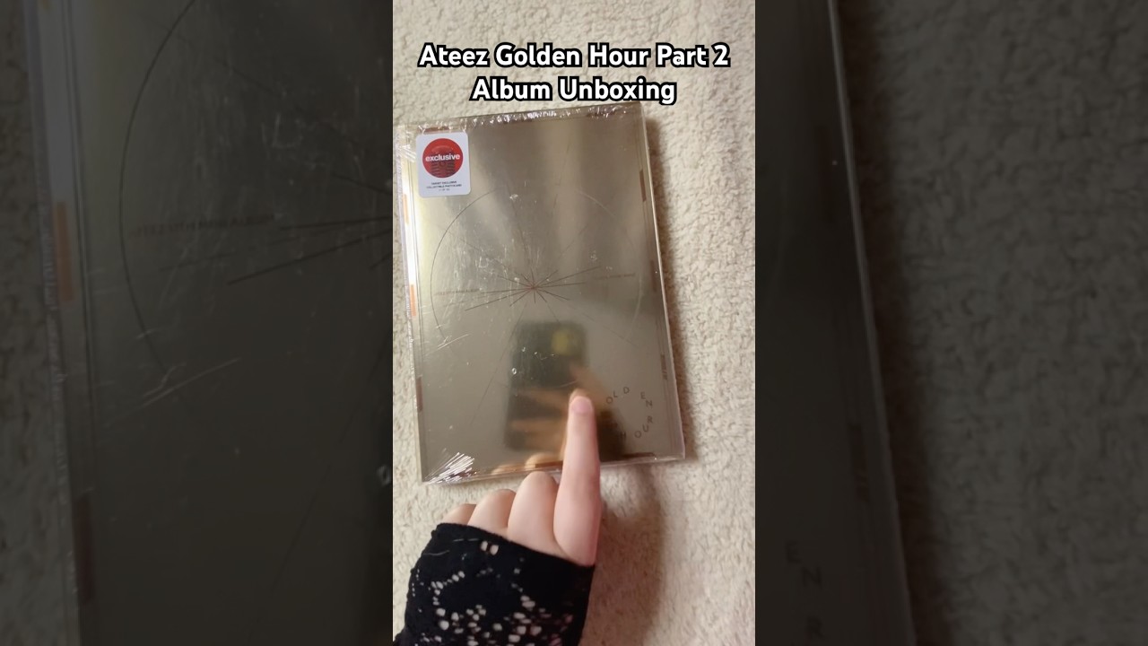 Ateez Golden Hour Pt. 2 Unboxing {Target Exclusive}