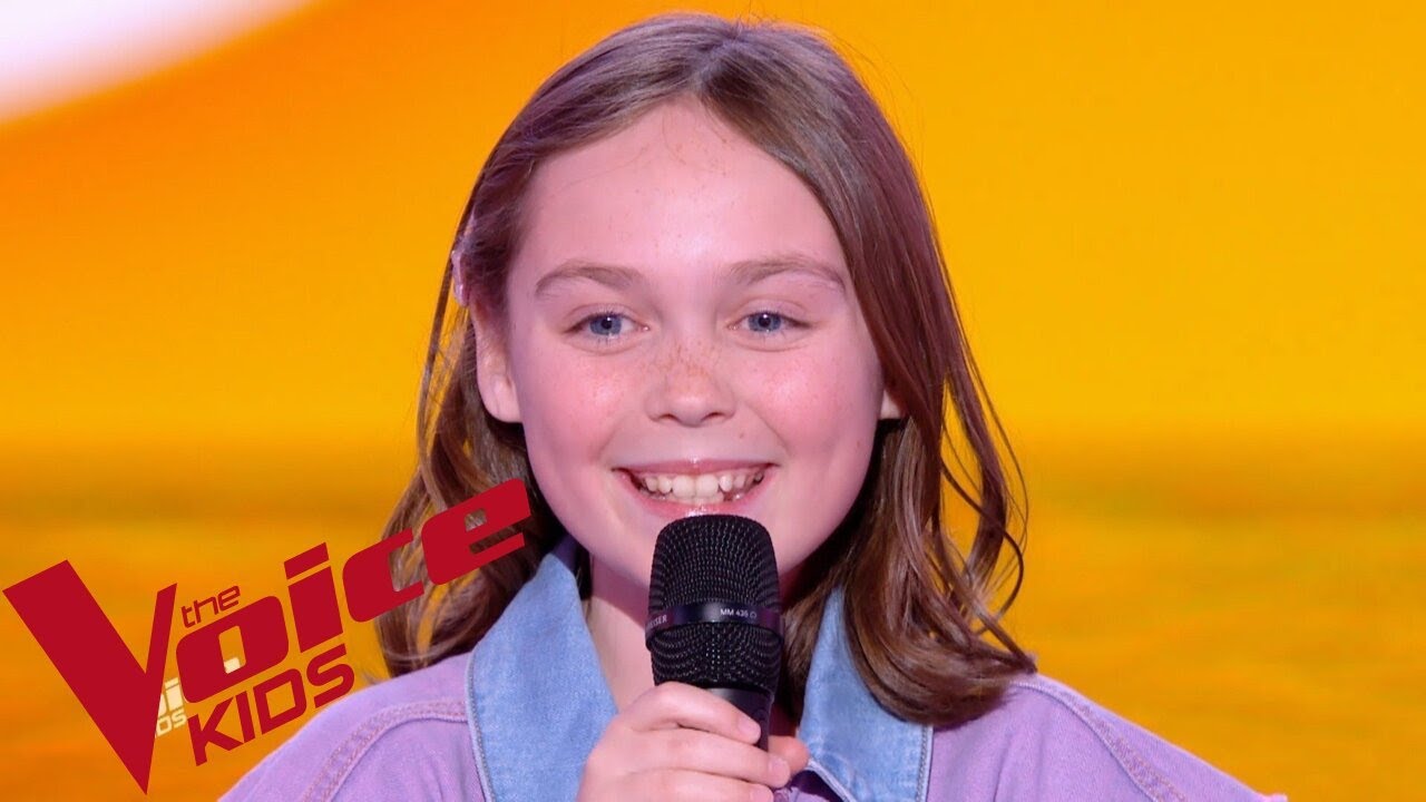 The Jackson Five | I want your back | Melody-Rose | The Voice Kids 2025 | Auditions à l'Aveugle