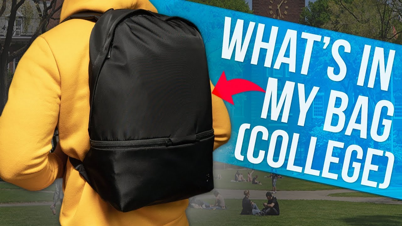 What's In My College Bag Ep. 7 - Vessel Skyline Backpack Review