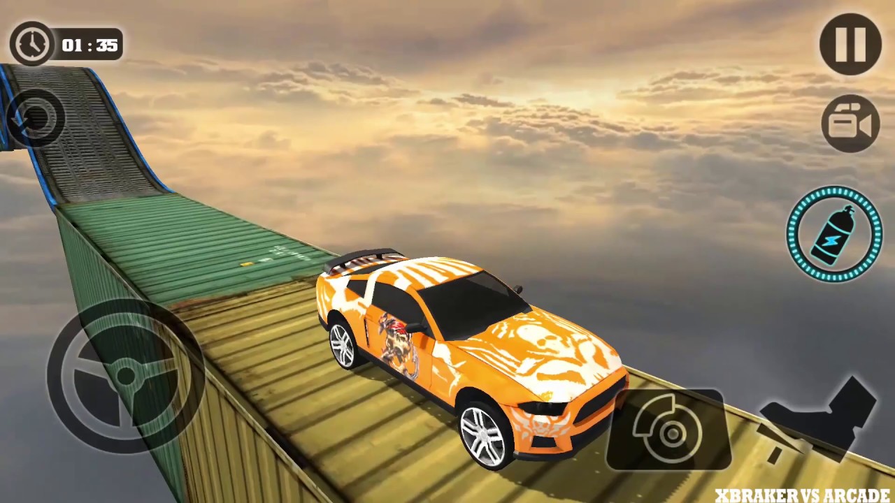 Impossible Stunt Car Tracks 3D: Levels 1 to 7 - Android GamePlay 2019