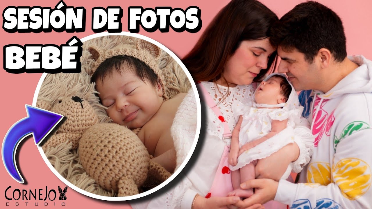 PRIMERA SESIÓN DE FOTOS a nuestro BEBÉ RECIÉN NACIDO Candela 📷👶 LAS MEJORES FOTOS NEWBORN