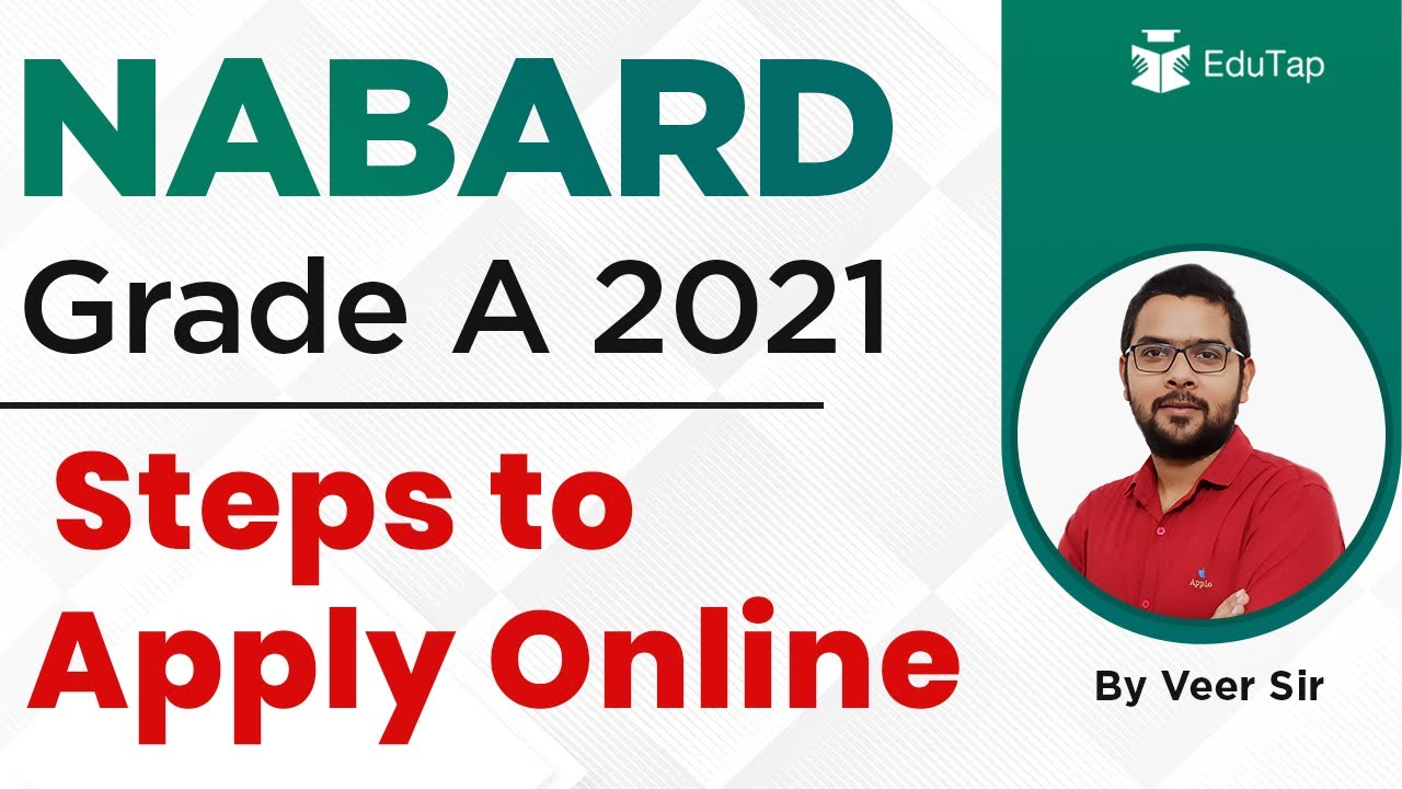 Steps to Apply Online for NABARD Grade A 2021 | NABARD Recruitment 2021