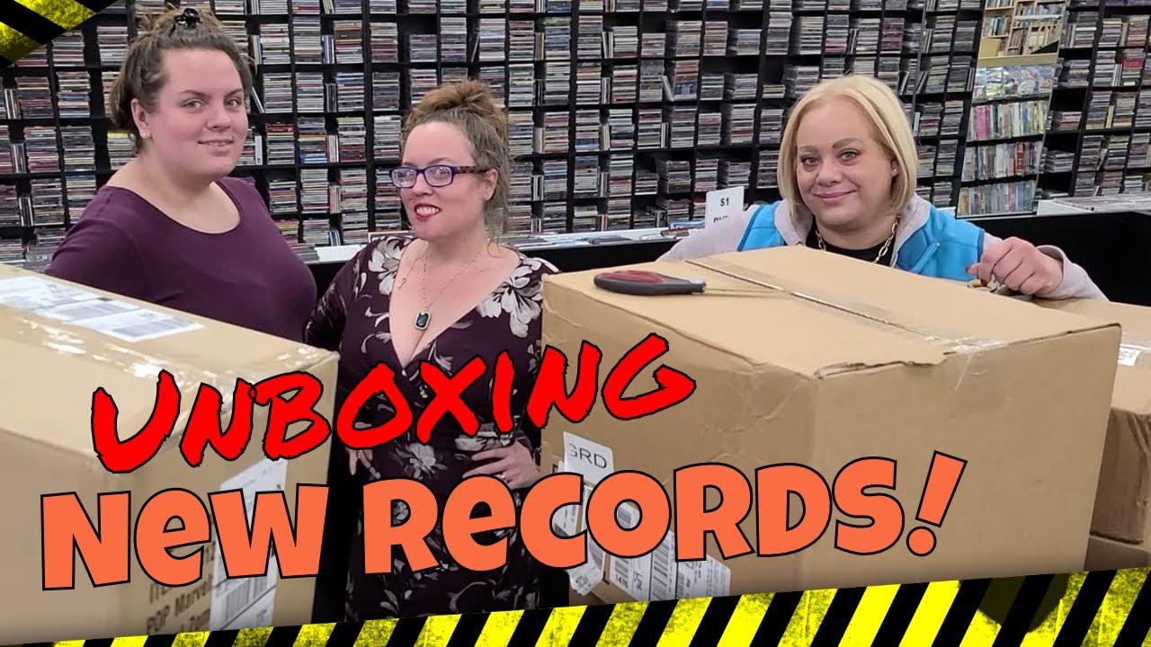 Super Unboxing of Brand New Vinyl Records & more USED