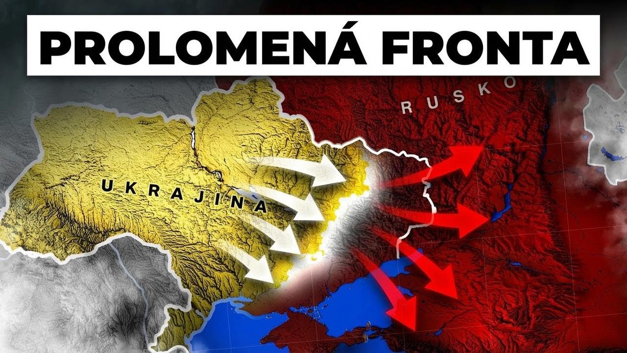 Ukrajinci prolomili ruskou frontu: 9,5 km drtivý průlom během jediného útoku