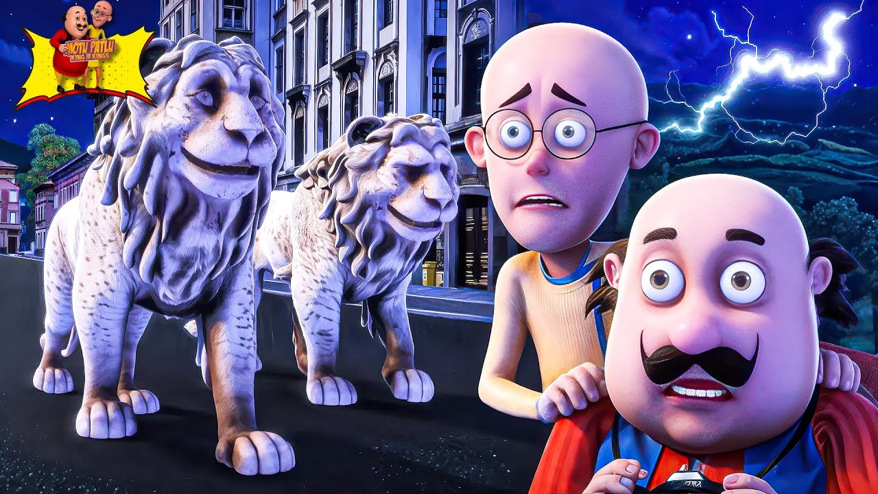 Motu Patlu Ka Europe Adventure 😂 | Lions Kaise Hue Zinda? | Motu Patlu | Kiddie Land