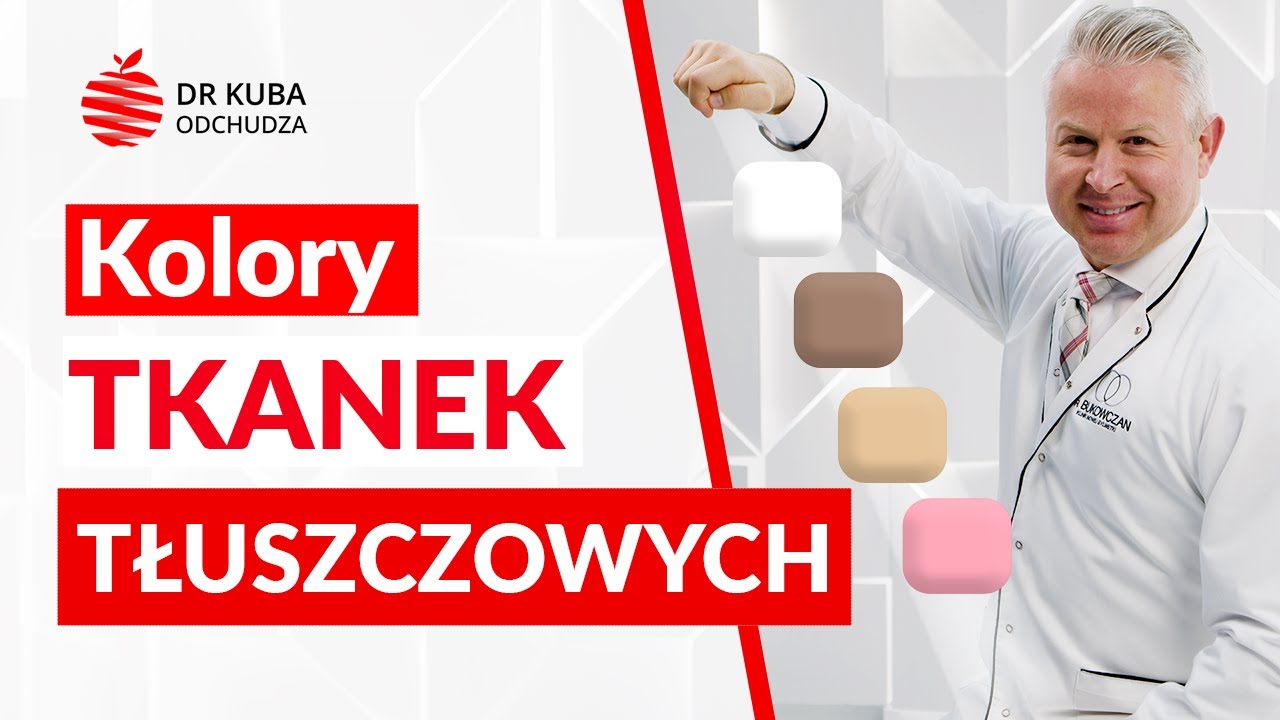 Kolory tkanek tłuszczowych — dr Kuba odchudza
