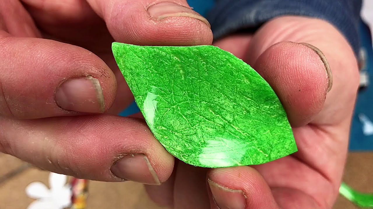 A Simple Technique to make 3D resin Embellishments