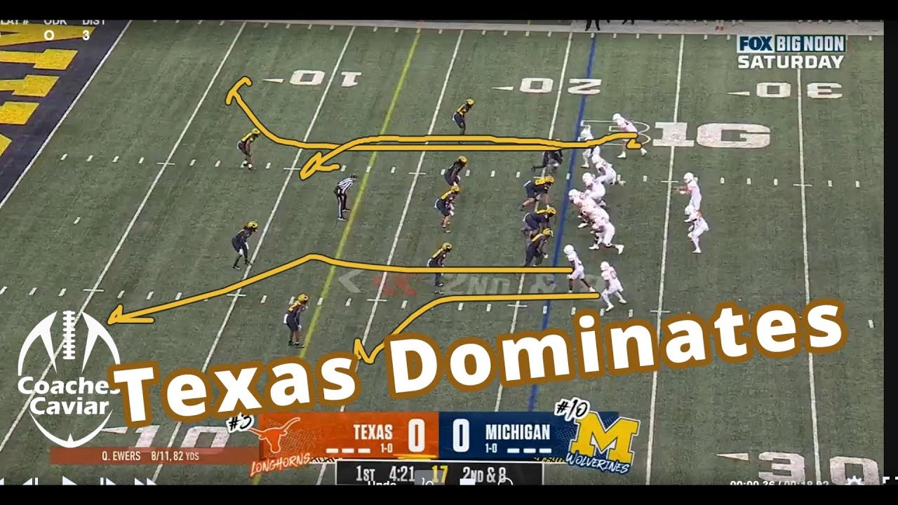 How Texas DOMINATED Michigan at the Big House