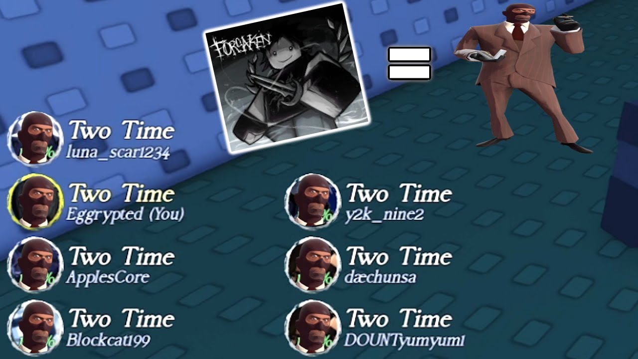New Two Time Rework Is Just TF2 Spy || Forsaken Clips