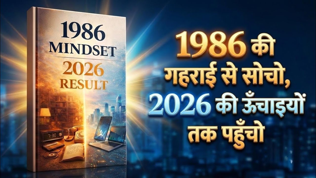 1986 Mind, 2026 Result | जब फोकस 1986 जैसा होगा, तो जीत 2026 से भी आगे की होगी | Hindi Audiobook 