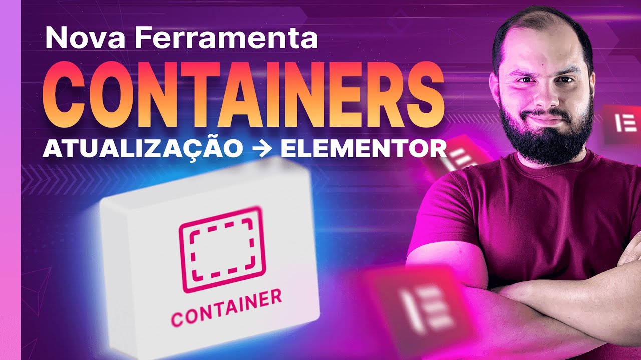 CONTAINERS - A NOVA FERRAMENTA do ELEMENTOR que vai mudar a forma de Criar Sites WordPress.