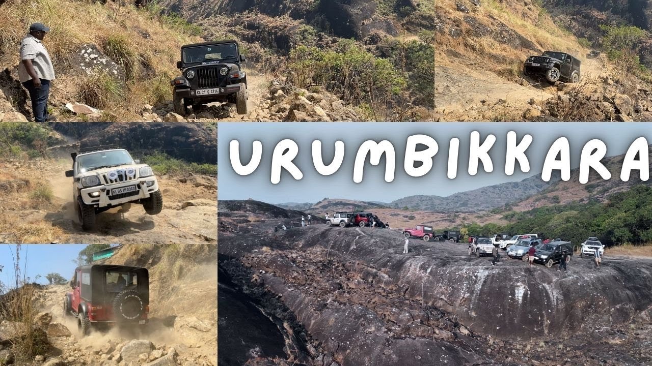 Offroad Adventure | Conquering the Rocky Terrains of Urumbikkara! 🏔️🔥