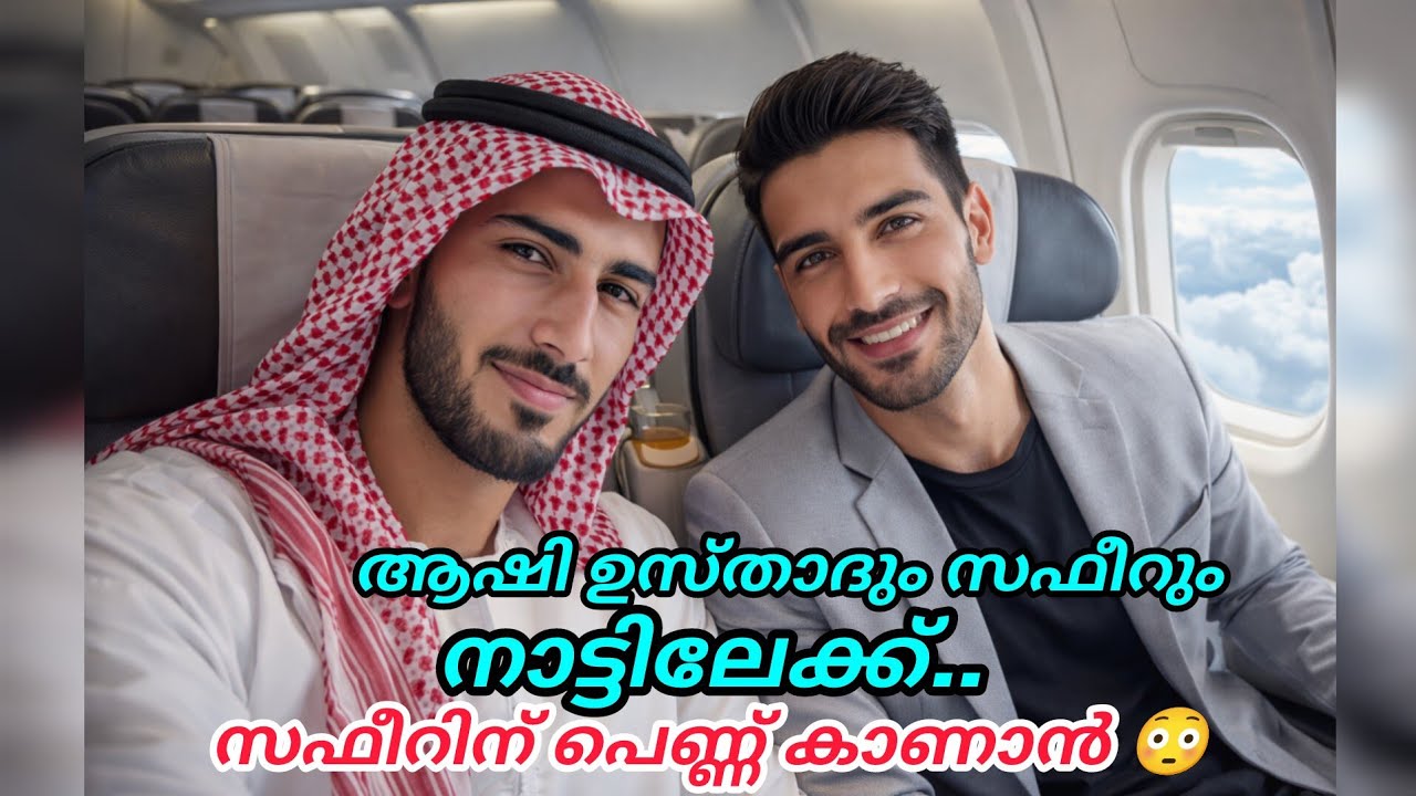ആഷി ഉസ്താദും സഫീറും നാട്ടിലേക്ക് സഫീറിന് പെണ്ണ് കാണാൻ 😳#enteusthad#islamicstory#malappurammuth 