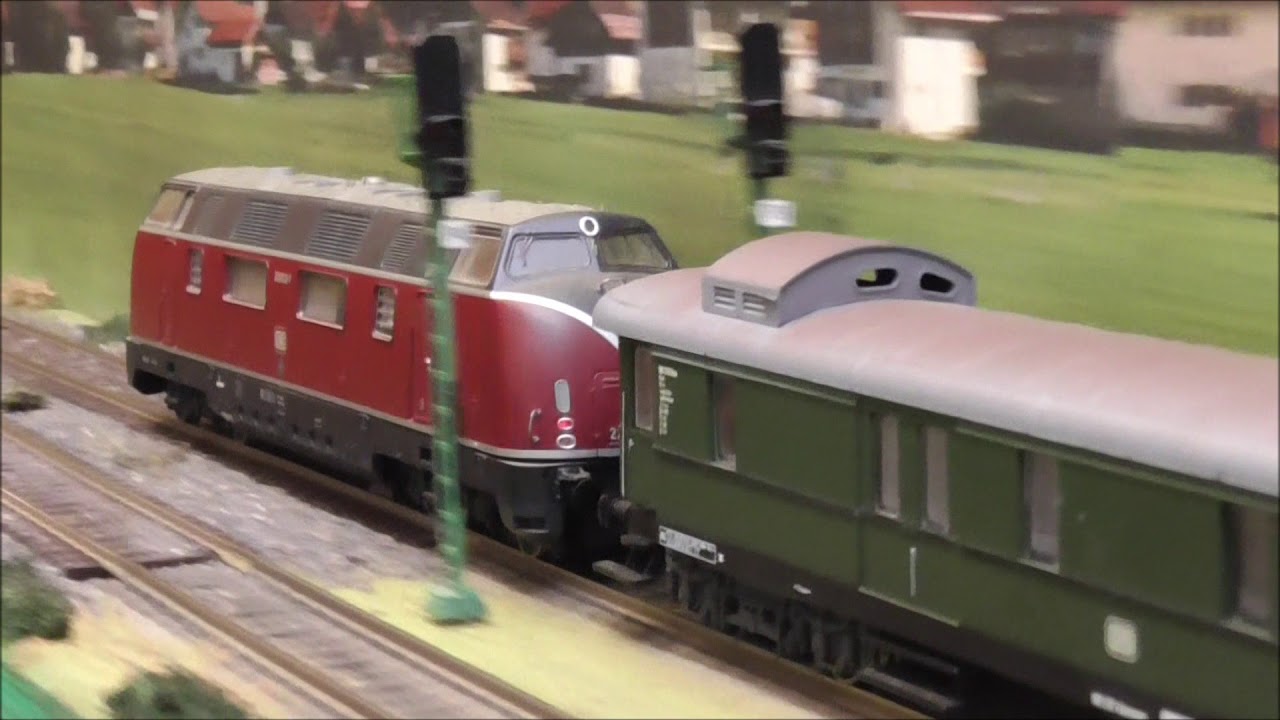 Zugbildungen nach Vorbild  D Zug  Mitte der 60er Jahre