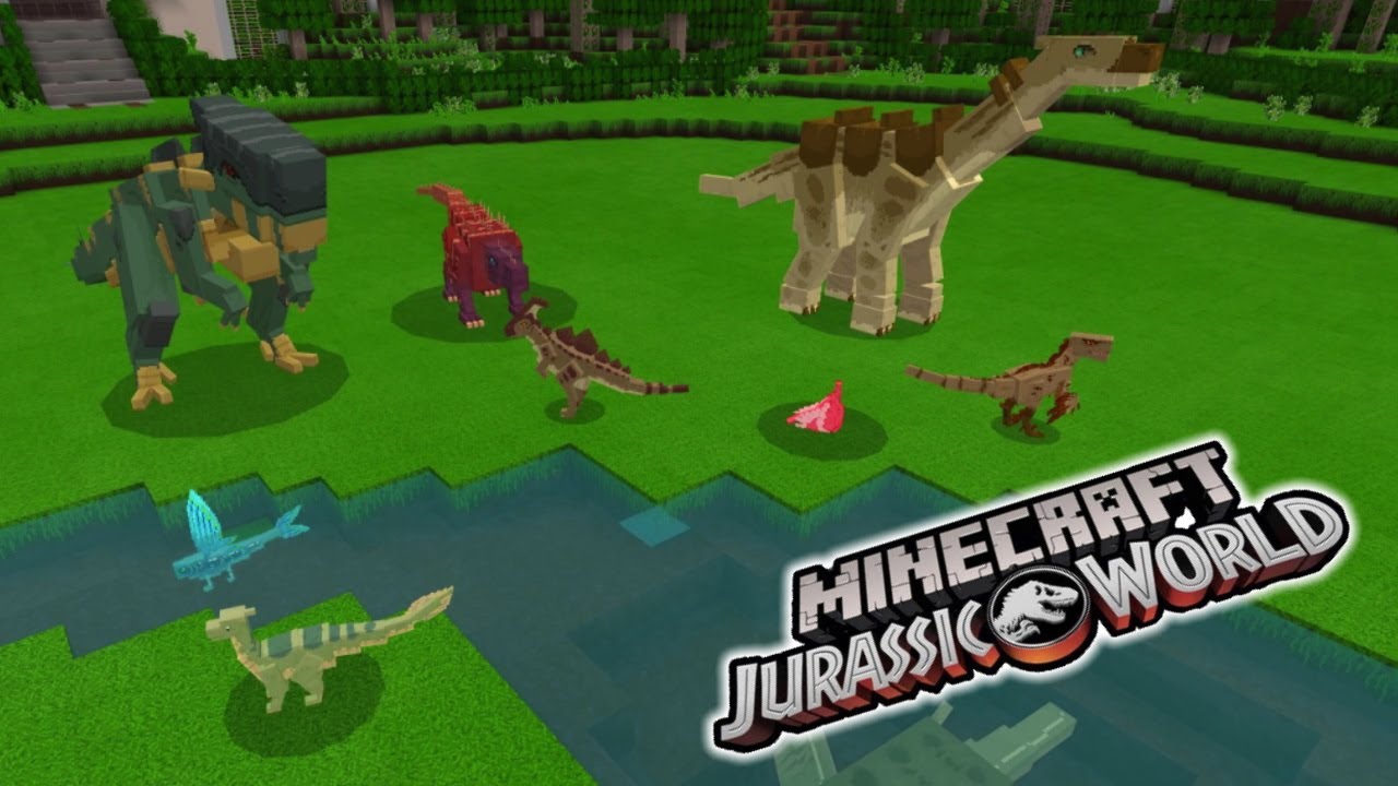 Creating ALL Of The HYBRIDS! - Minecraft Jurassic World DLC ep.6