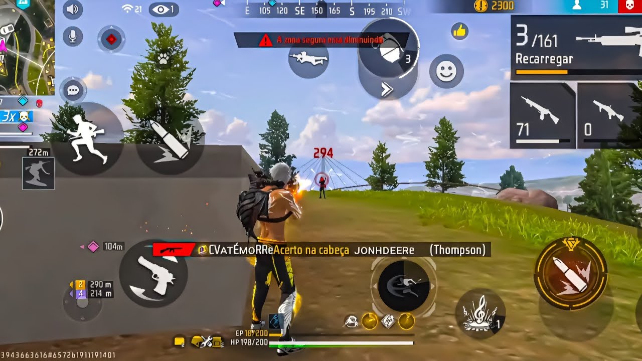 HIGHLIGHTS DE FREE FIRE INSANO S23 FE 