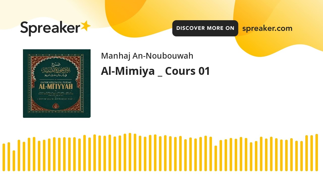 Al-Mimiya _ Cours 01