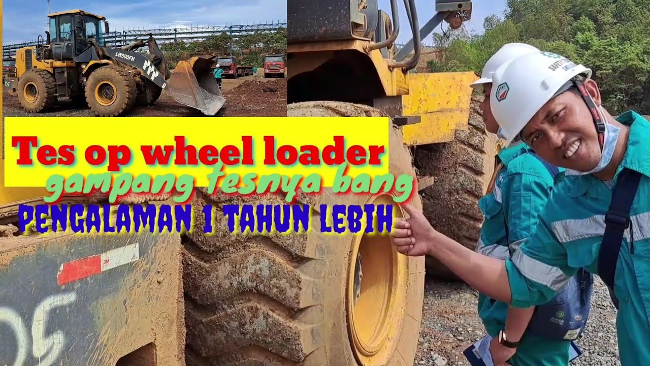 ⛔️Tes op wheel loader xcmg asal pulau ternate,baru tapi mantap