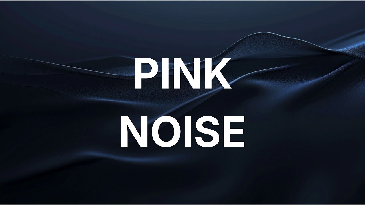 10 Hours Pink Noise for Deep Sleep | No Music