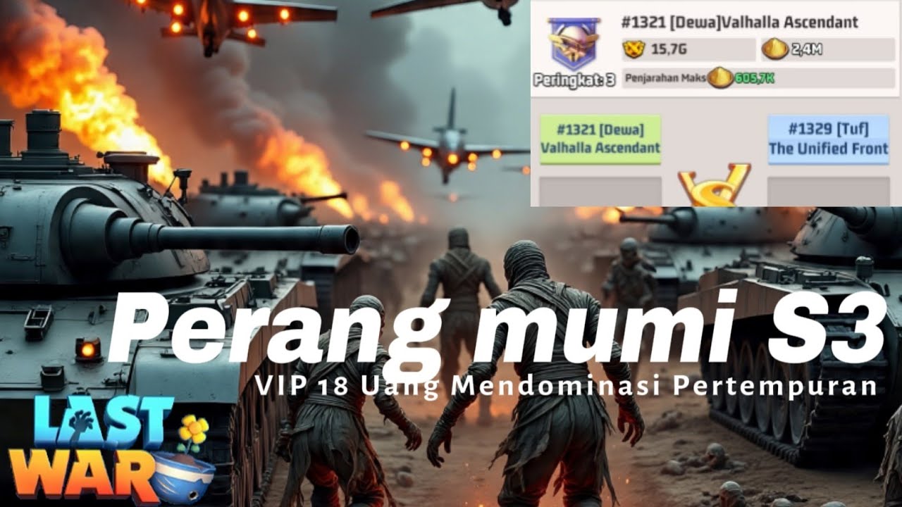 Nobar VIP18  Dewa#1321 vs Tuf1329 kalo sultan mah bebas