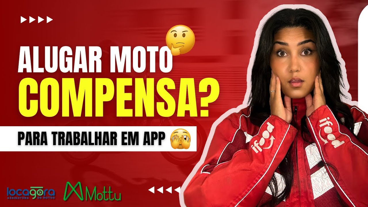 VALE A PENA ALUGAR MOTO PARA TRABALHAR EM APLICATIVO? - IFOOD UBER  e 99 MOTO