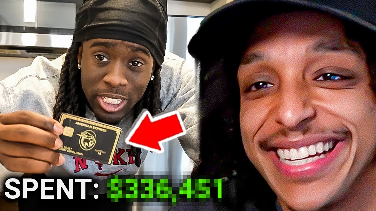 KAI FINESSED MR BEASTS CREDIT CARD AND WENT CRAZY