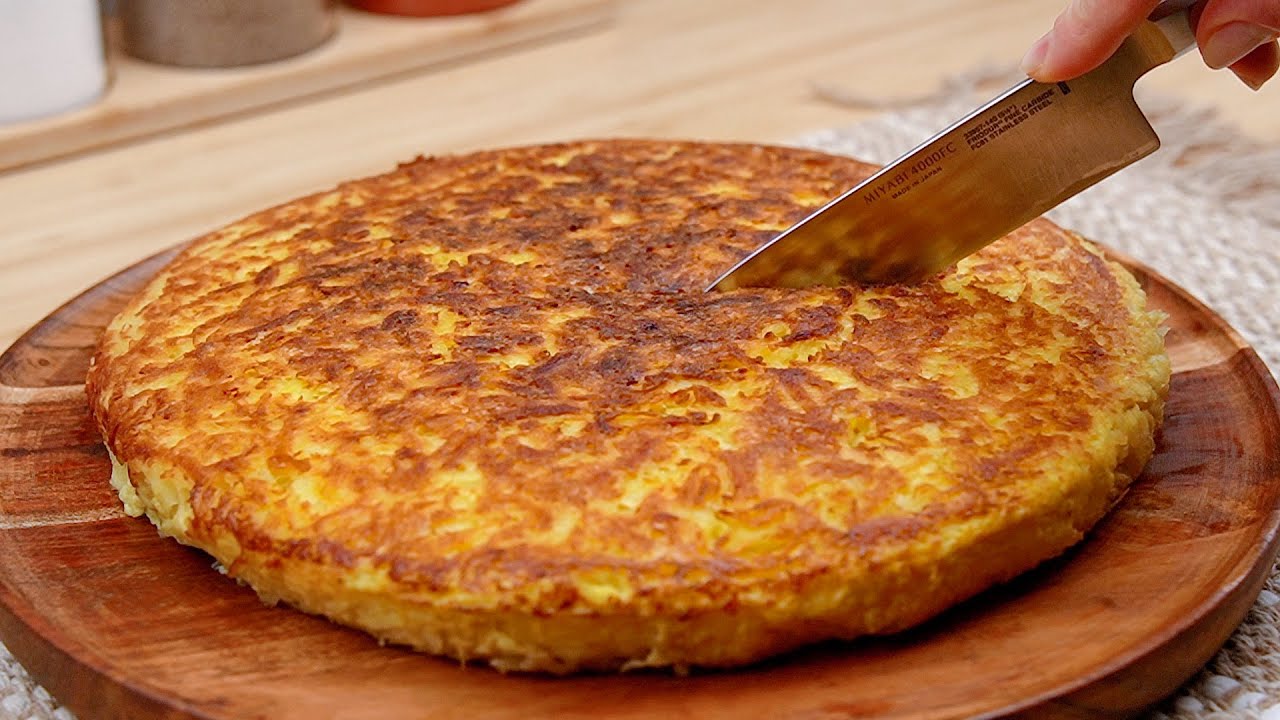 Wenn Sie 3 Kartoffeln und 2 Eier haben  Kartoffeln mit Zwiebeln sind schmackhafter als Fleisch!