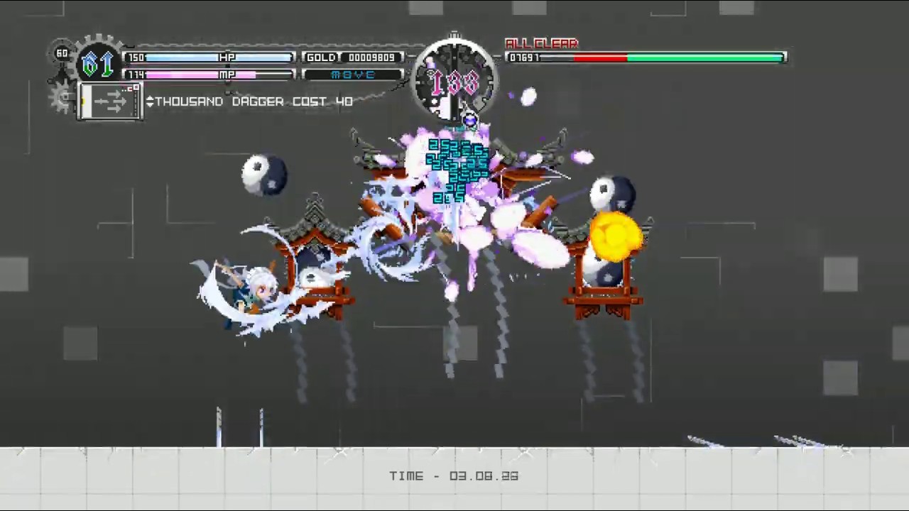 Touhou Luna Nights ボスラッシュ（Sランク）