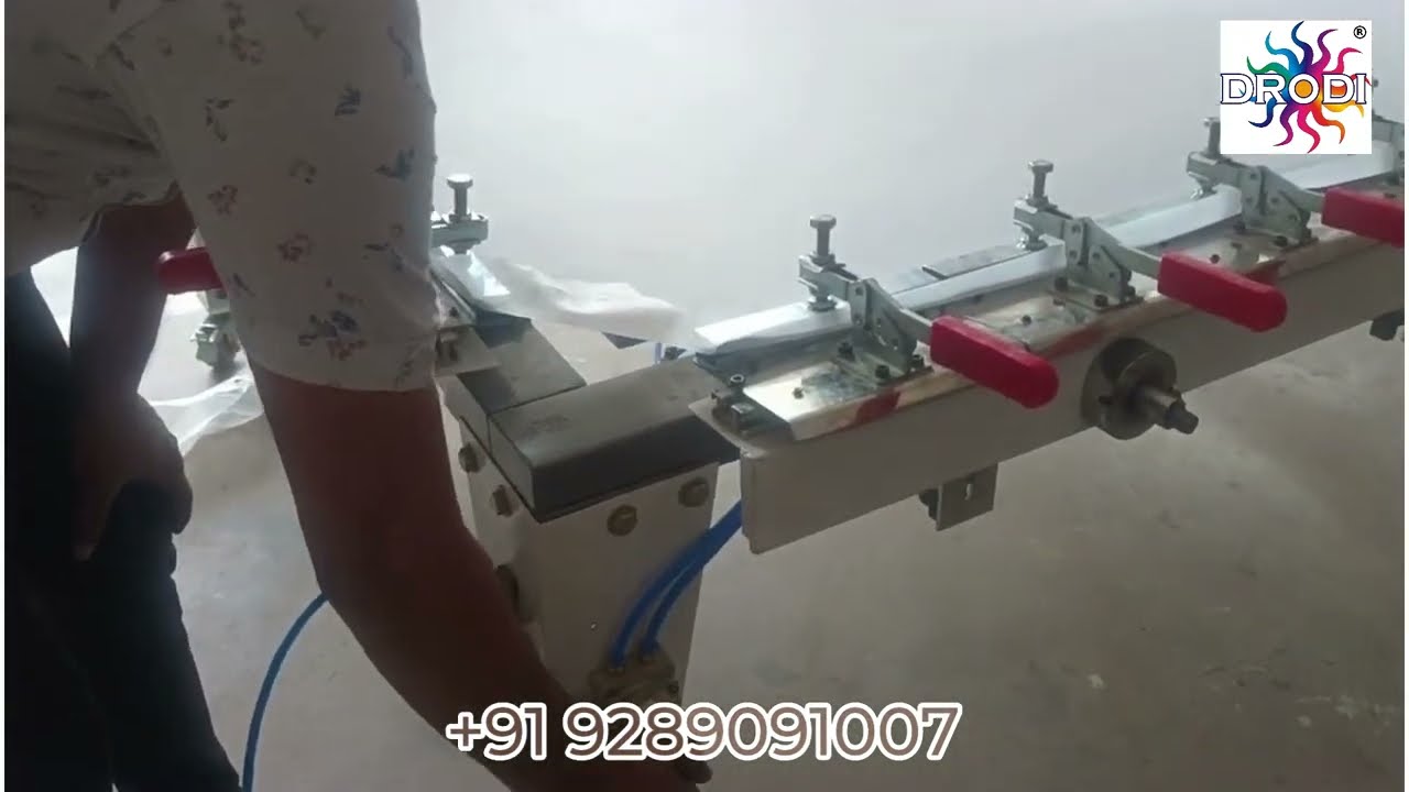 screen Printing Frame Mesh Fabric Stretching Machine