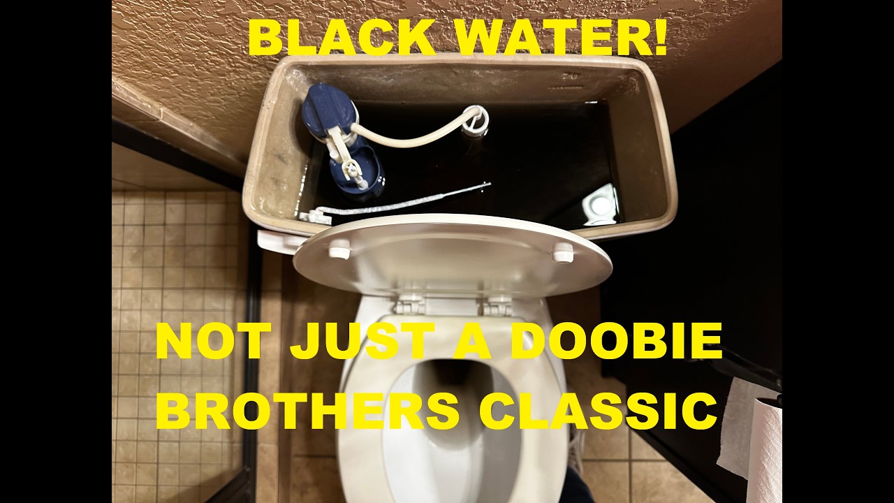 В вашей водопроводной системе засохла черная вода? Не паникуйте!