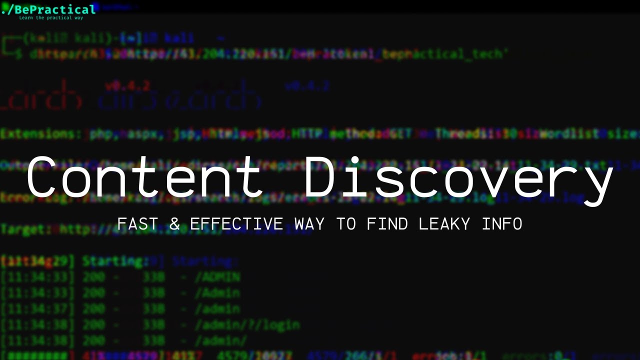 BUG BOUNTY TUTORIAL: CONTENT DISCOVERY LIKE A PRO! | 2023