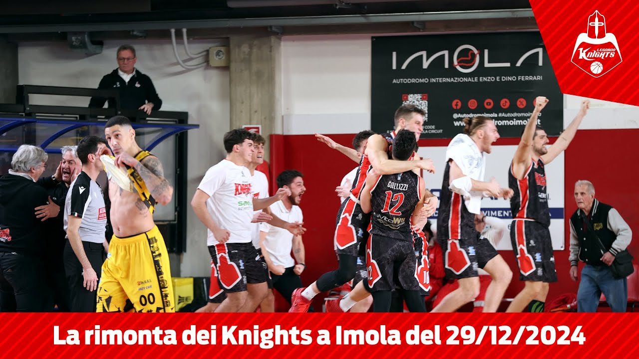 La rimonta dei Knights a Imola del 29/12/2024