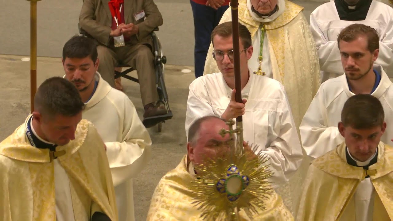 Procession eucharistique du Sanctuaire de Lourdes July 19, 2025 🙏