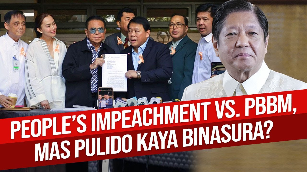 PEOPLE’S IMPEACHMENT VS. PBBM, MAS PULIDO KAYA BINASURA?