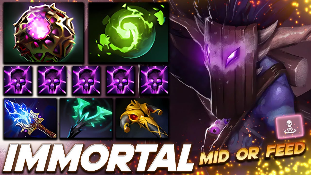 Witch Doctor Immortal Magic Ownage - Dota 2 Pro Gameplay [Watch & Learn]